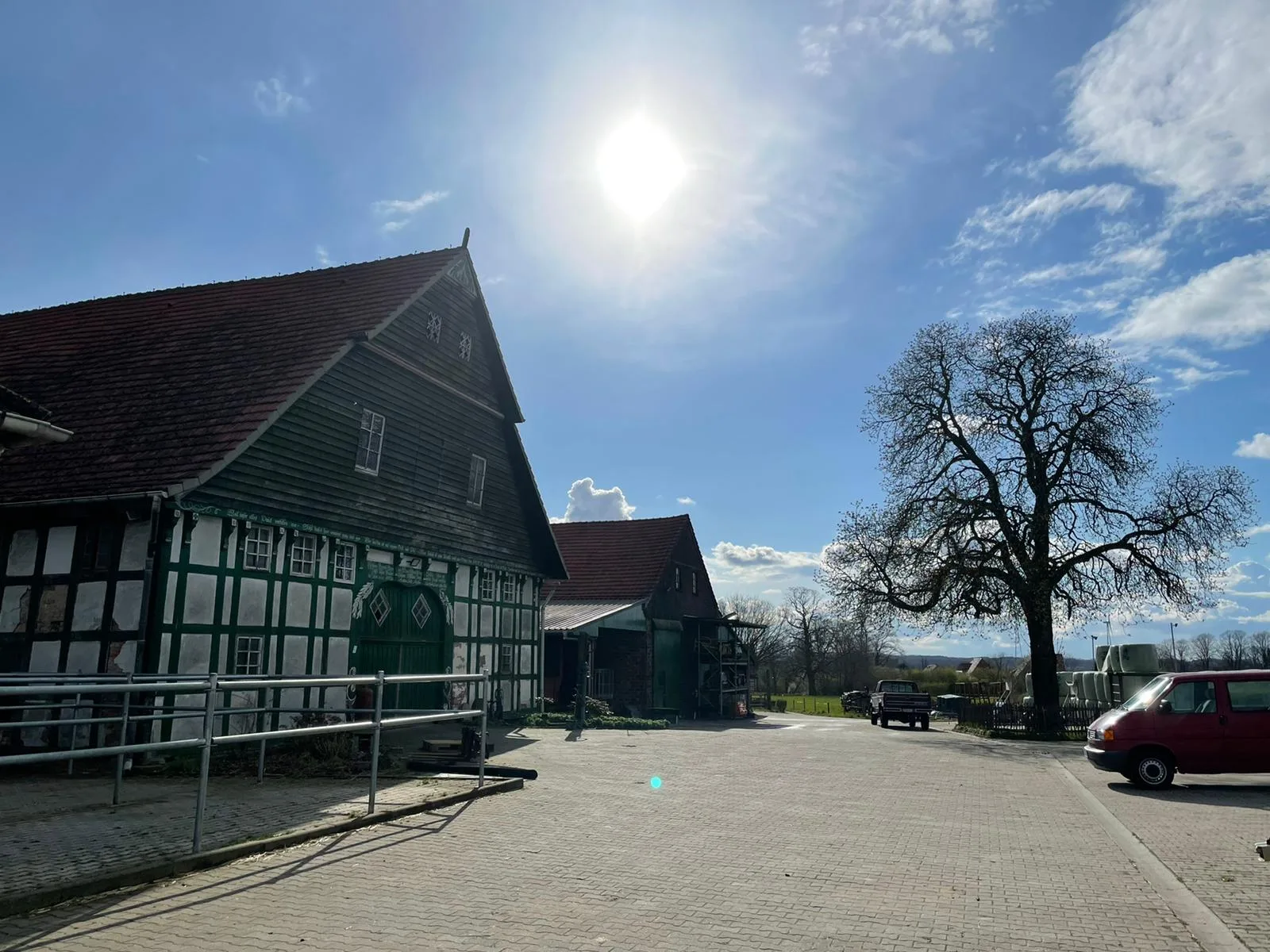 Das Hofgebäude des Hofes Abing aus dem Jahr 1854